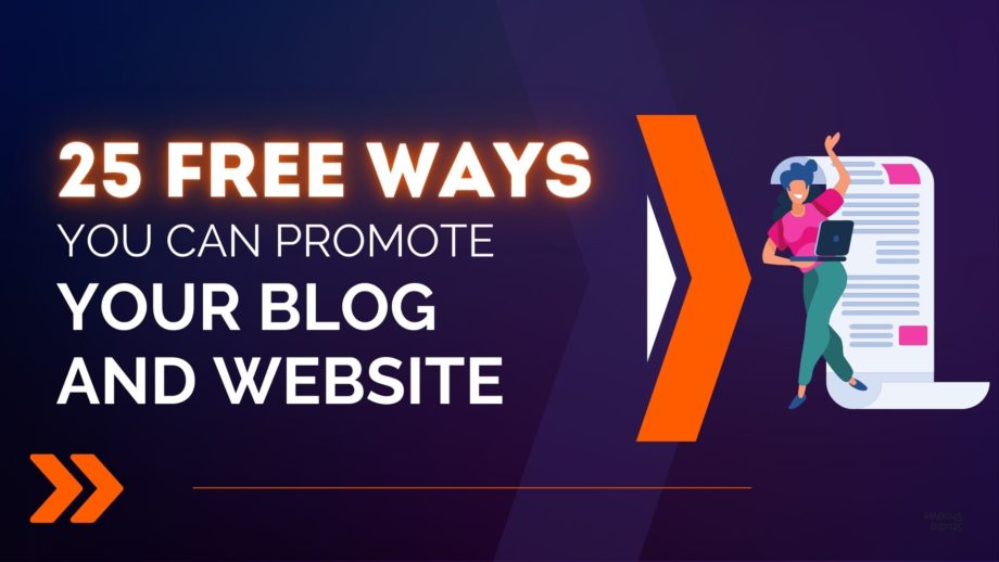 25 free ways to promote blog and website
